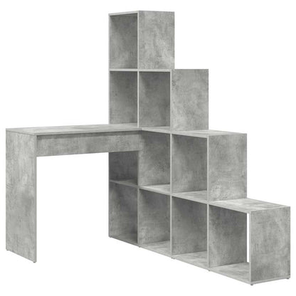 Scrivania ad angolo Grigio cemento 101,5 x 149,5 x 149,5 cm | homemem39