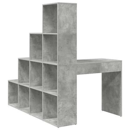 Scrivania ad angolo Grigio cemento 101,5 x 149,5 x 149,5 cm | homemem39