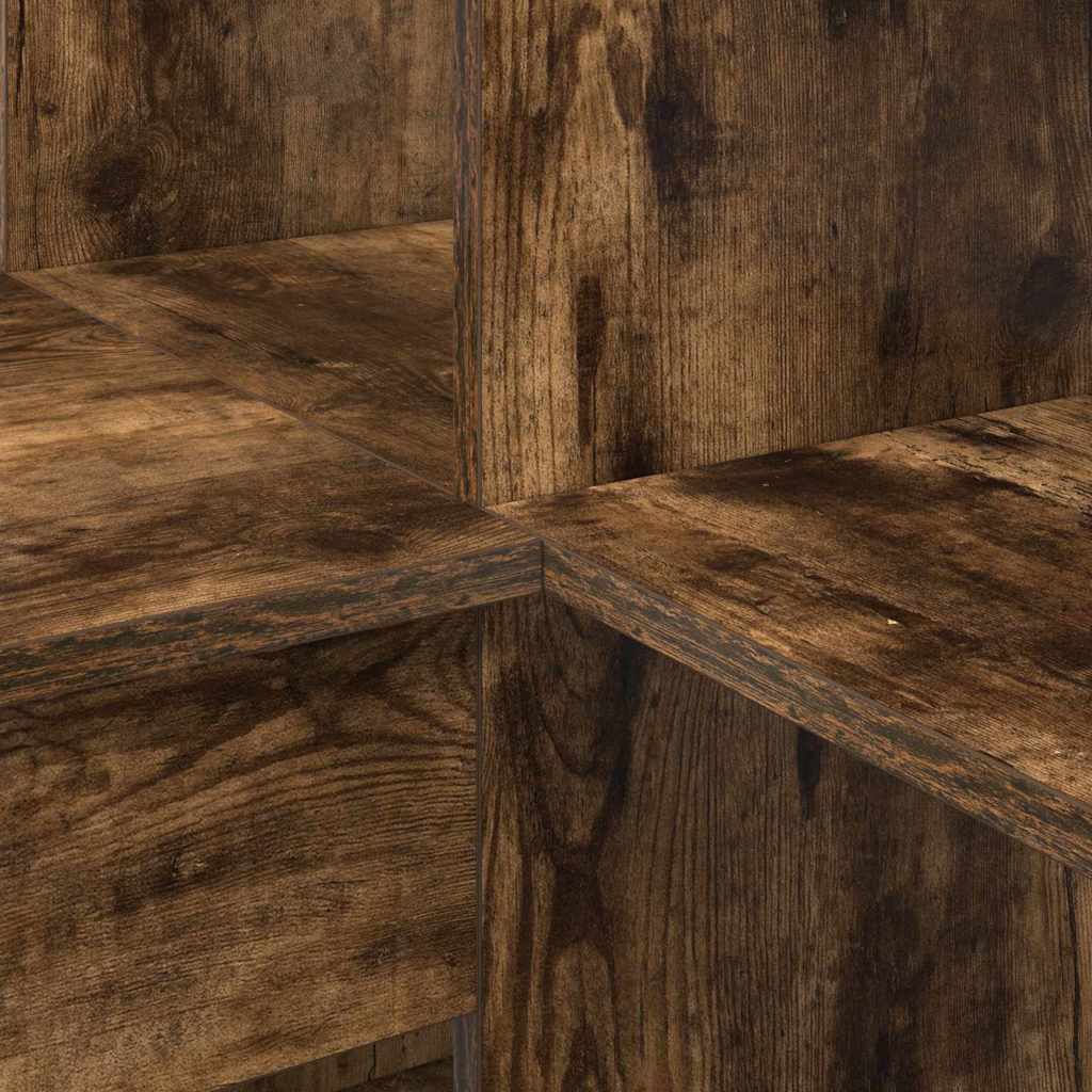 Scrivania ad angolo Rovere fumo 101,5 x 149,5 x 149,5 cm