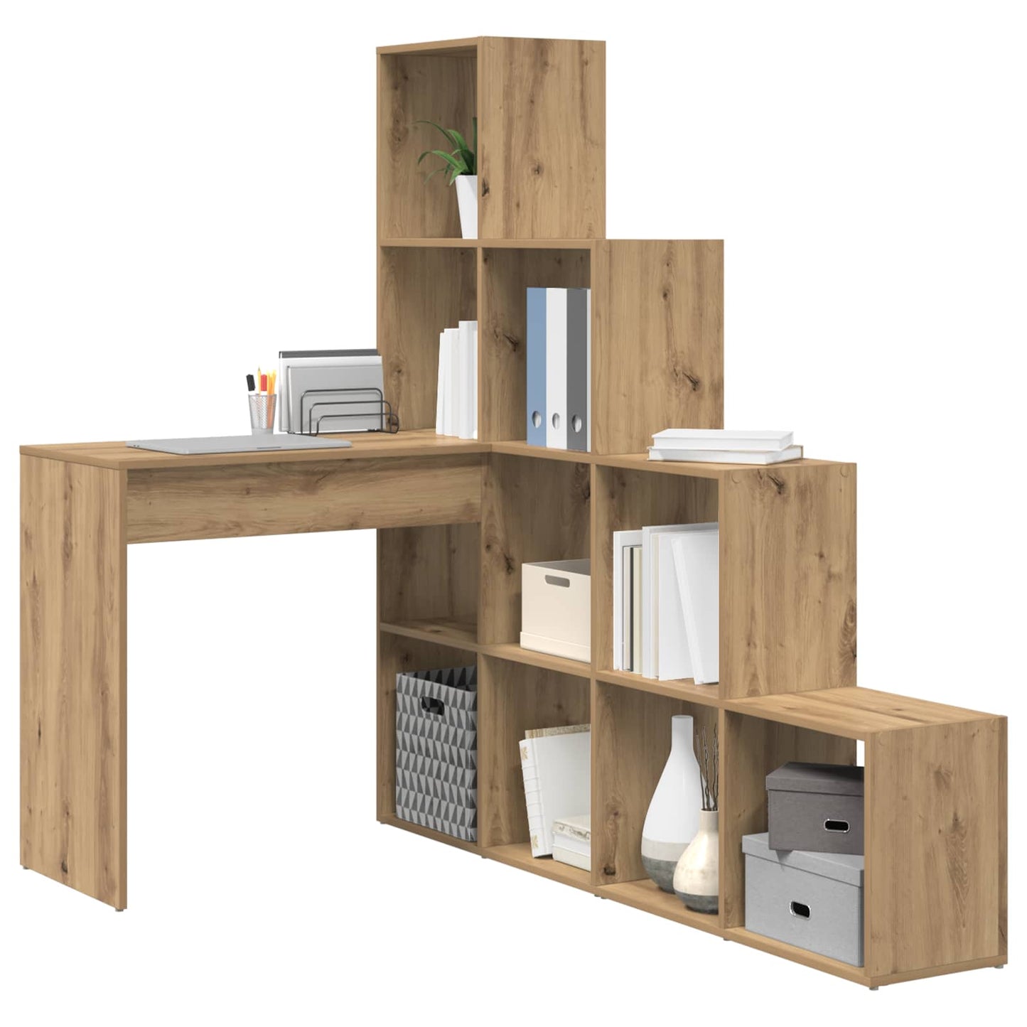 Scrivania ad angolo Rovere artigianale 101,5 x 149,5 x 149,5 cm | homemem39