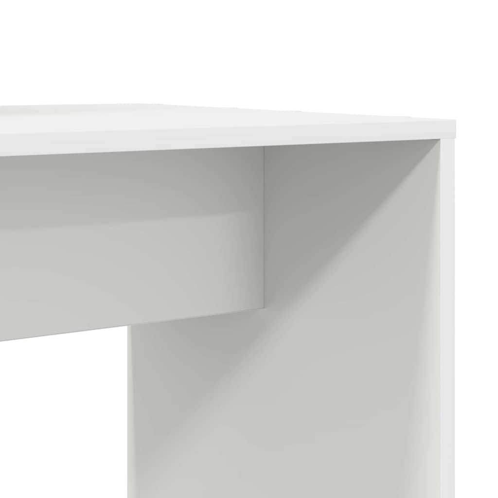 Scrivania Bianco 138.5 x 55 x 143 cm Legno multistrato