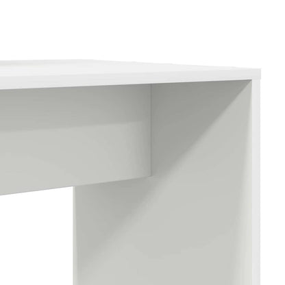 Scrivania Bianco 138.5 x 55 x 143 cm Legno multistrato
