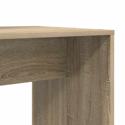 Scrivania rovere sonoma 138.5 x 55 x 143 cm Legno multistrato