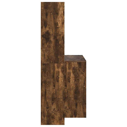 Scrivania Rovere fumo 138.5 x 55 x 143 cm Legno multistrato