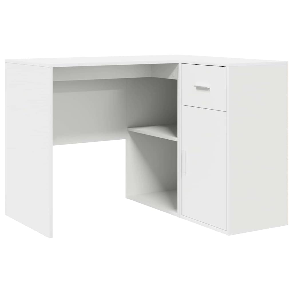 Scrivania ad angolo Bianco 102 x 50 x 75 cm Legno multistrato