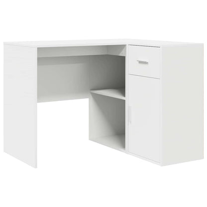 Scrivania ad angolo Bianco 102 x 50 x 75 cm Legno multistrato