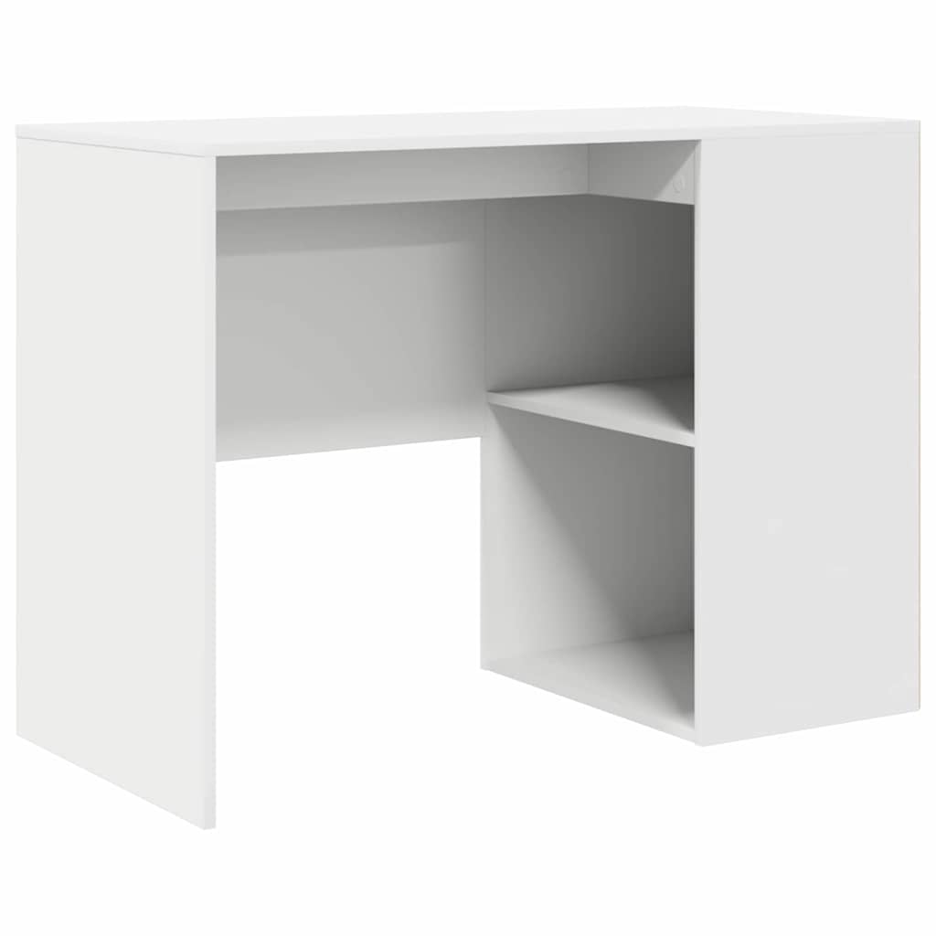 Scrivania ad angolo Bianco 102 x 50 x 75 cm Legno multistrato