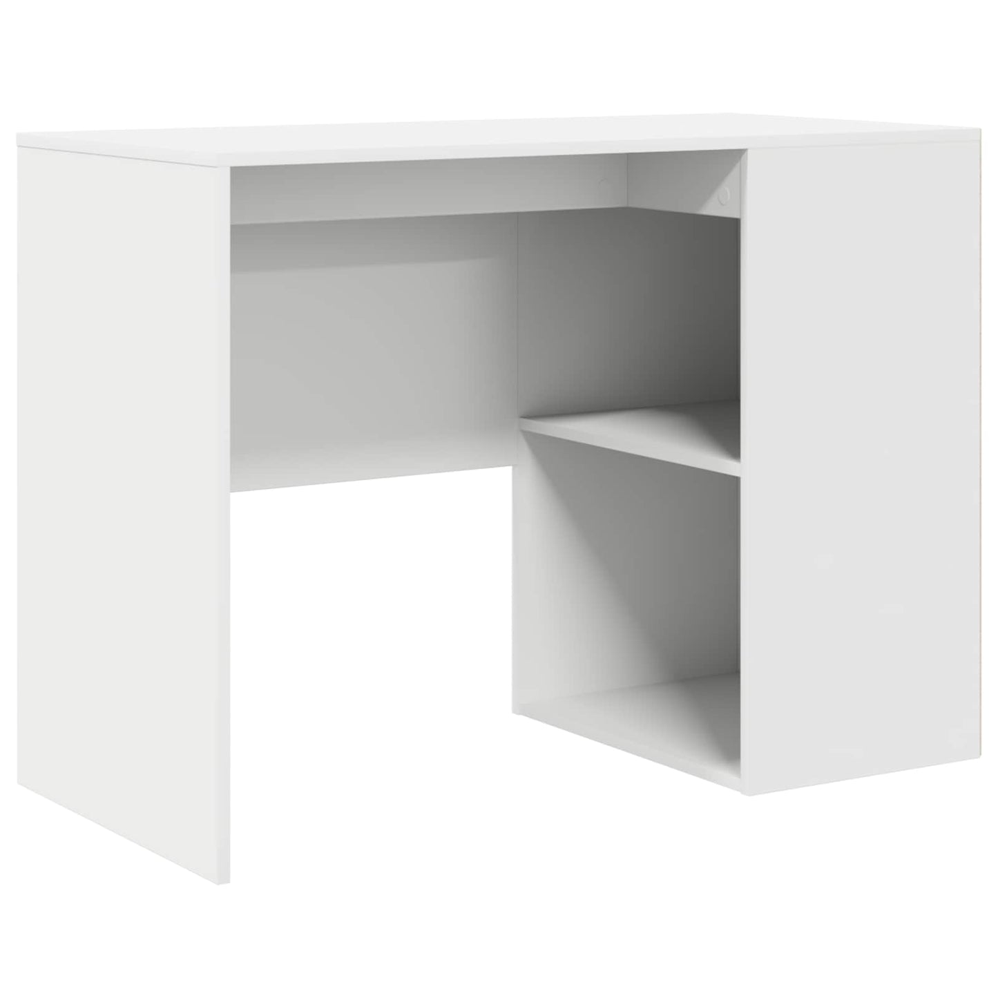Scrivania ad angolo con cassetto Bianco 102 x 88 x 75 cm
