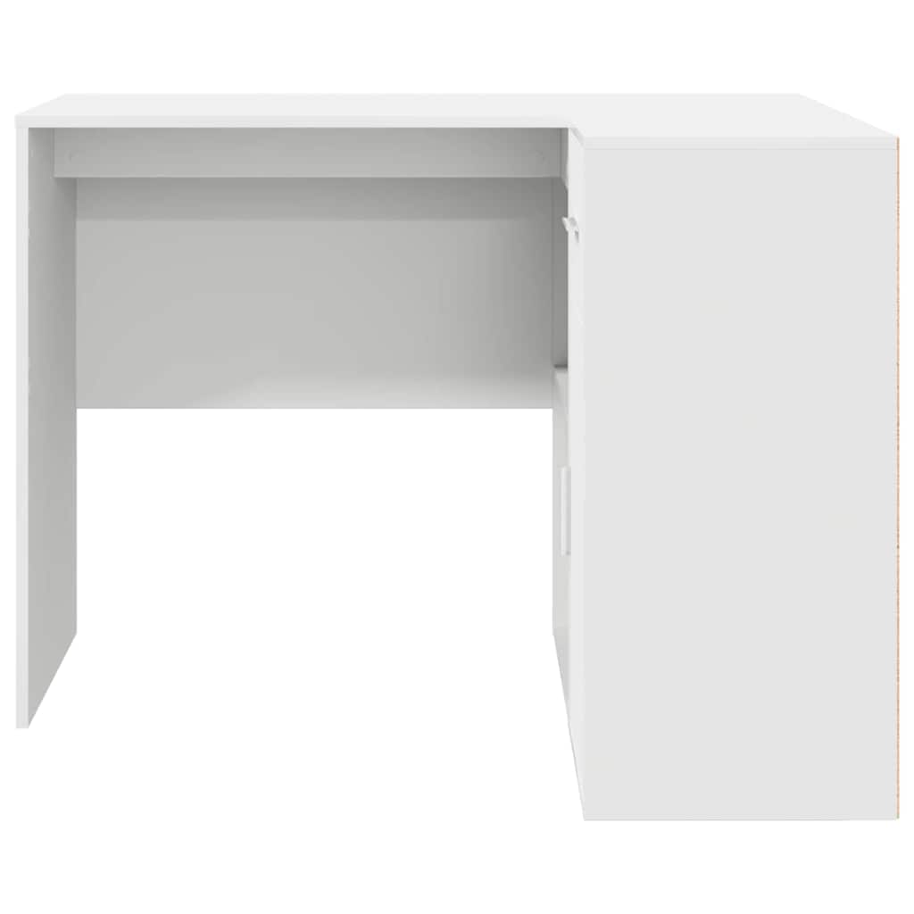 Scrivania ad angolo Bianco 102 x 50 x 75 cm Legno multistrato