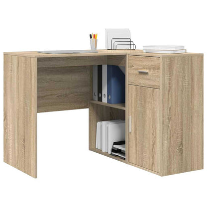 Scrivania ad angolo con cassetto Rovere Sonoma 102 x 50 x 75 cm