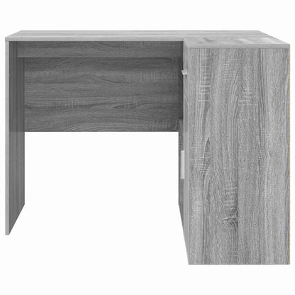 Scrivania ad angolo con cassetto Grigio sonoma 102 x 50 x 75 cm