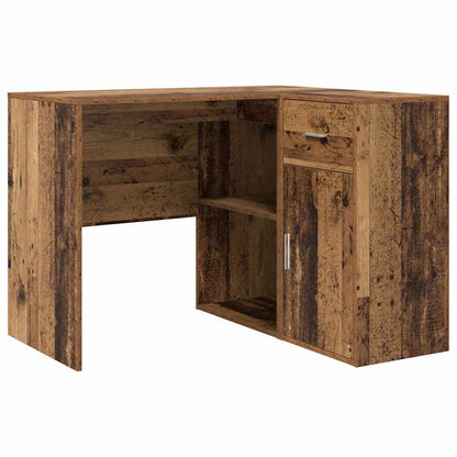Scrivania ad angolo con cassetto Legno vecchio 102 x 50 x 75 cm