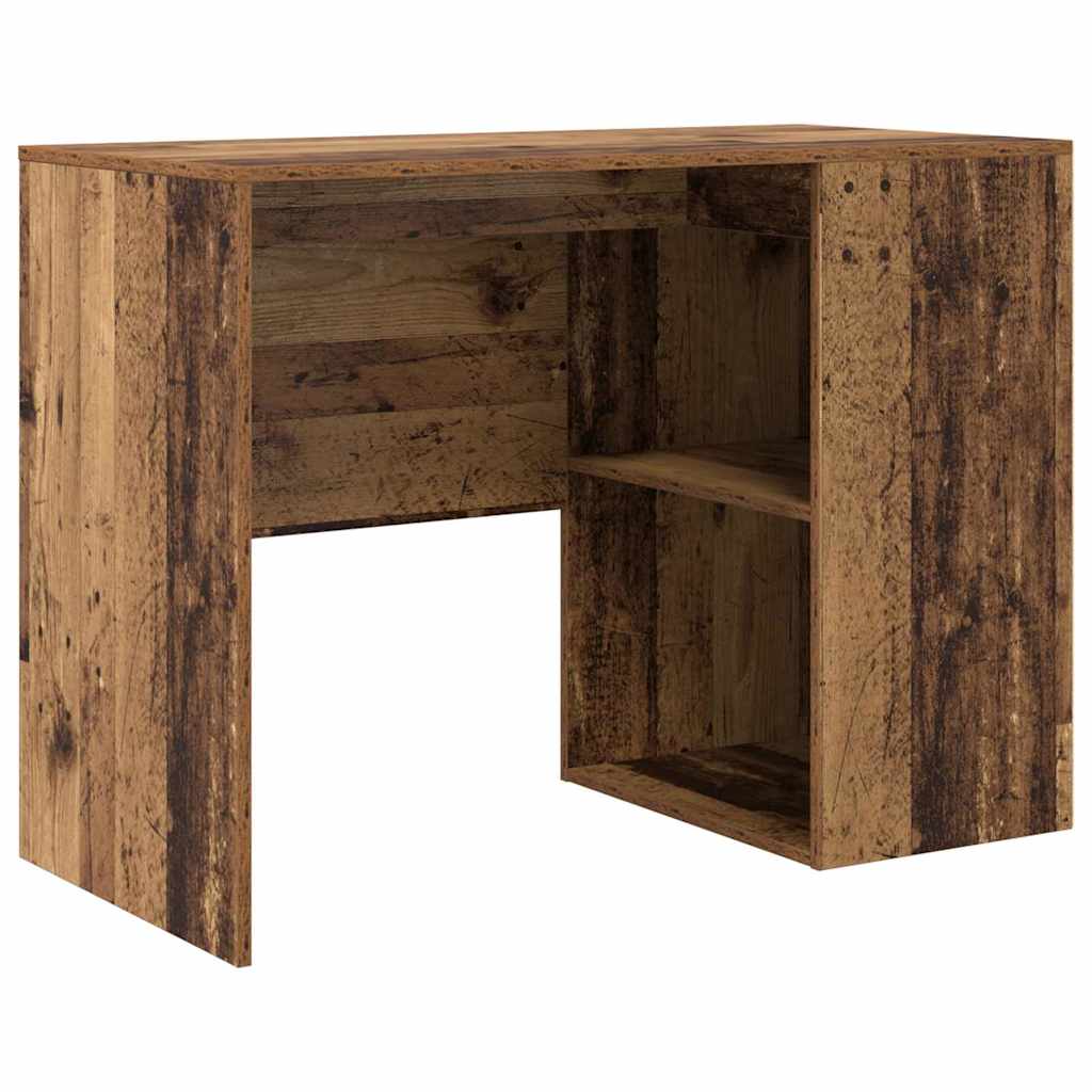 Scrivania ad angolo con cassetto Legno vecchio 102 x 50 x 75 cm