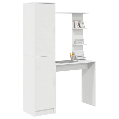 Scrivania 2 pcs Bianco
