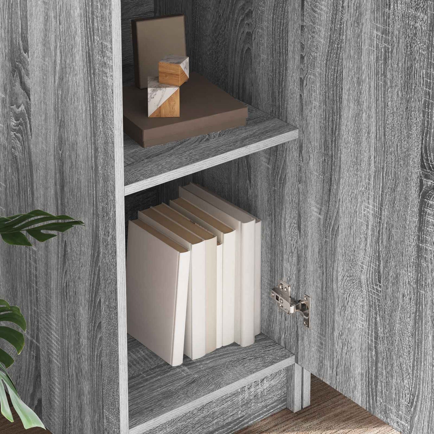 Scrivania 2 pcs Grigio Sonoma | homemem39