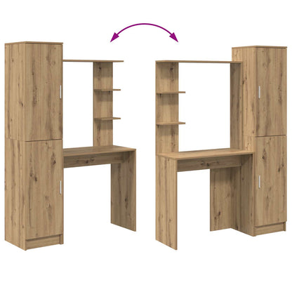 Scrivania 2 pcs Rovere artigianale