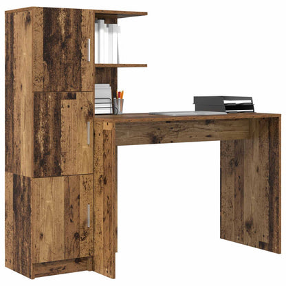 Scrivania 2 pcs Legno vecchio