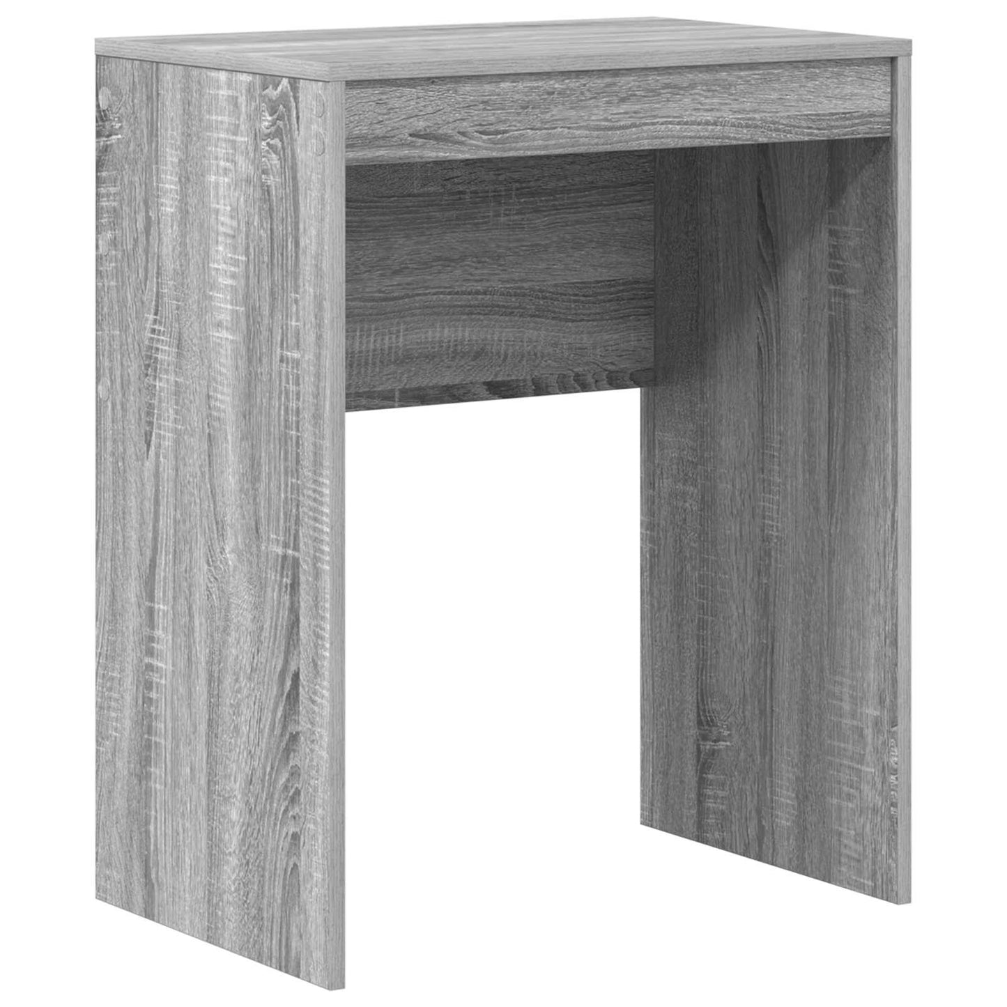 Scrivania con cassetto con lo scaffale 2 pcs Grigio Sonoma