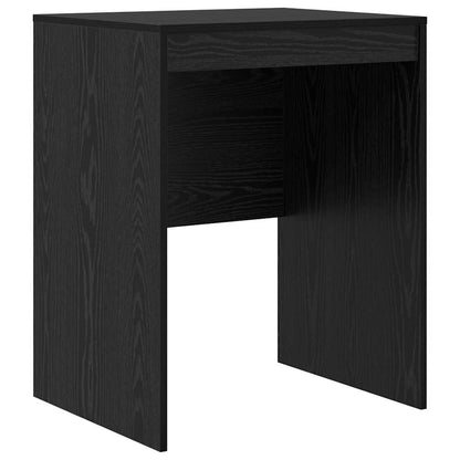 Scrivania con Spazio di Archiviazione 2 pcs Rovere nero