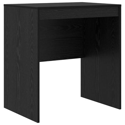 Scrivania con Spazio di Archiviazione 2 pcs Rovere nero