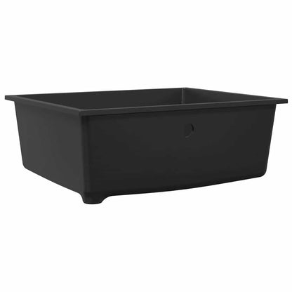 Lavello da cucina Nero 54 x 44 x 20 cm Granito | homemem39
