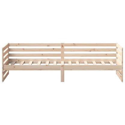 Lettino da giorno senza Materasso 80x200 cm in Legno Massello di Pino | homemem39