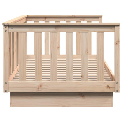 Lettino da giorno senza Materasso 90x200 cm in Legno Massello di Pino | homemem39