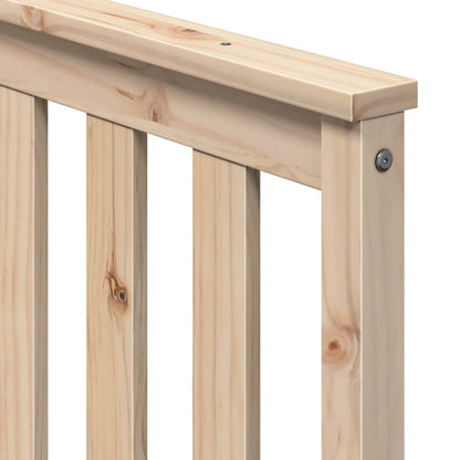 Lettino da giorno senza Materasso 90x200 cm in Legno Massello di Pino | homemem39