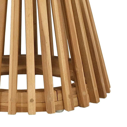 Tavolo Laterale da Giardino Marrone 50 x 50 x 49.5 cm