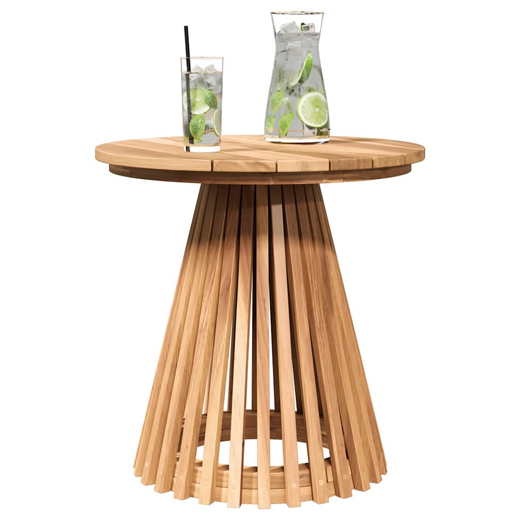 Tavolo Laterale da Giardino Marrone 50 x 50 x 49.5 cm