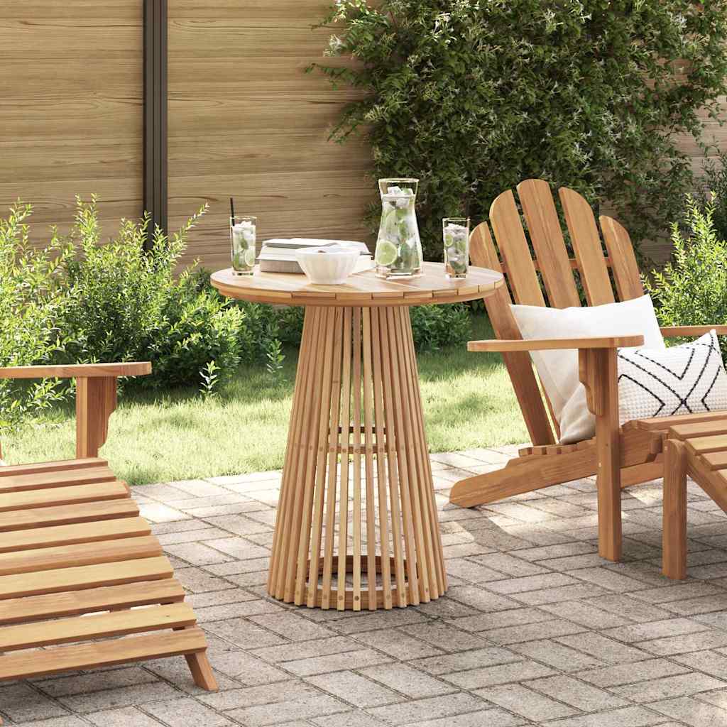 Tavolo laterale Marrone 70 x 70 x 75 cm Legno di teak solido | homemem39