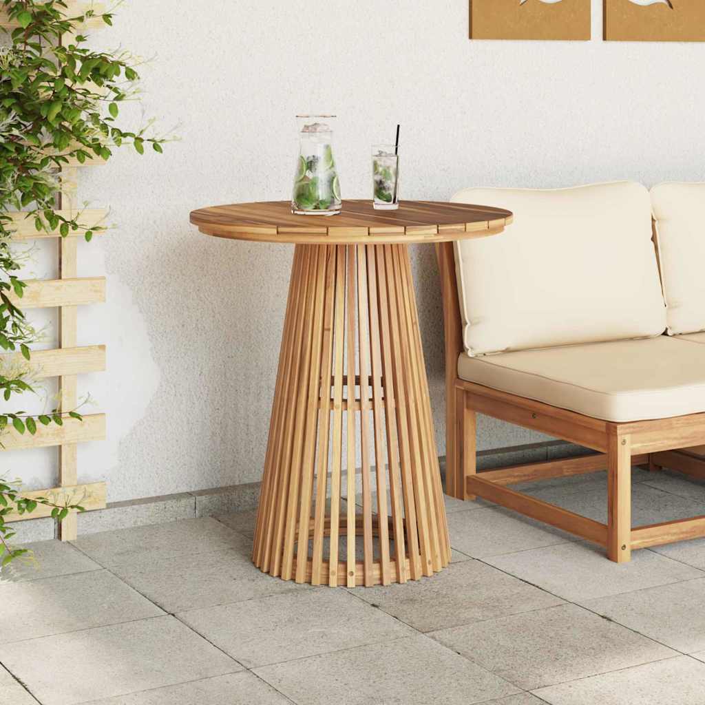 Tavolo laterale Marrone 70 x 70 x 75 cm Legno di teak solido | homemem39