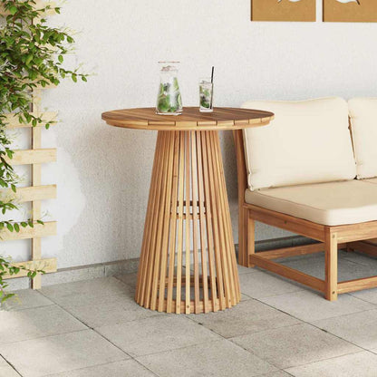 Tavolo laterale Marrone 70 x 70 x 75 cm Legno di teak solido | homemem39