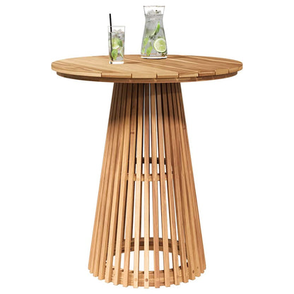 Tavolo laterale Marrone 70 x 70 x 75 cm Legno di teak solido | homemem39
