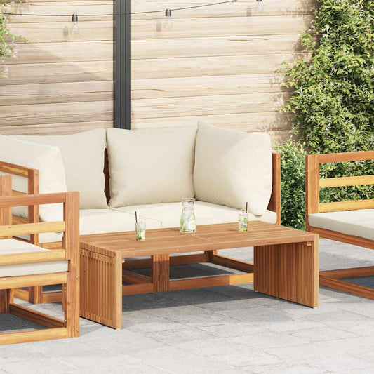 Tavolo Laterale da Giardino Marrone 110 x 55 x 35.5 cm