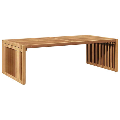 Tavolo Laterale da Giardino Marrone 110 x 55 x 35.5 cm