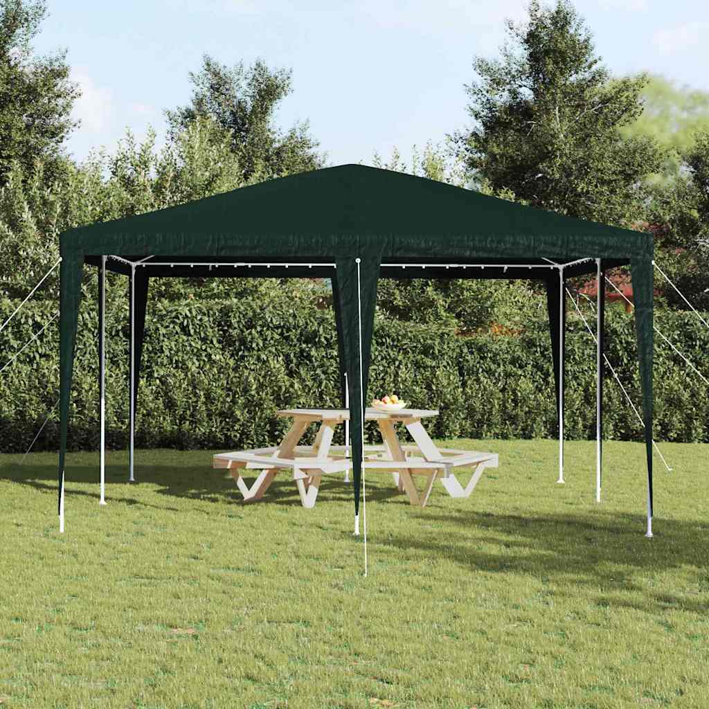 Tenda Party Verde 400 x 400 x 266 cm Polietilene e Acciaio | homemem39