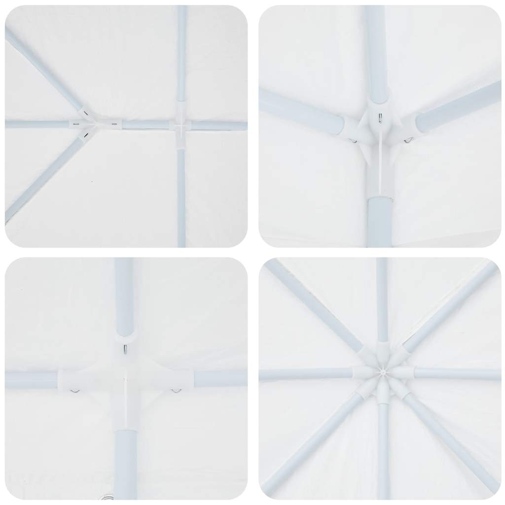 Tenda Party Bianco 400 x 400 x 266 cm Polietilene | homemem39
