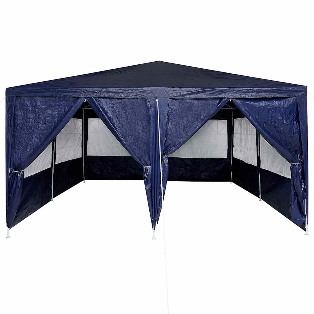 Tenda Party Blu 400 x 400 x 266 cm Polietilene | homemem39