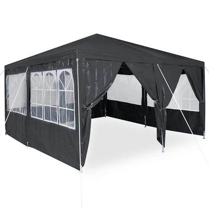Tenda Party Antracite 400 x 400 x 266 cm Polietilene | homemem39