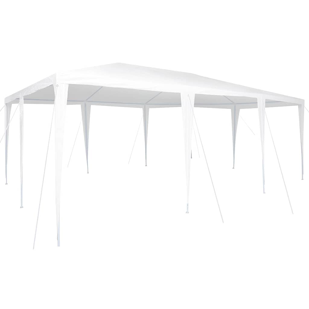 Tenda Party Bianco 600 x 400 x 266 cm Polietilene e Acciaio | homemem39