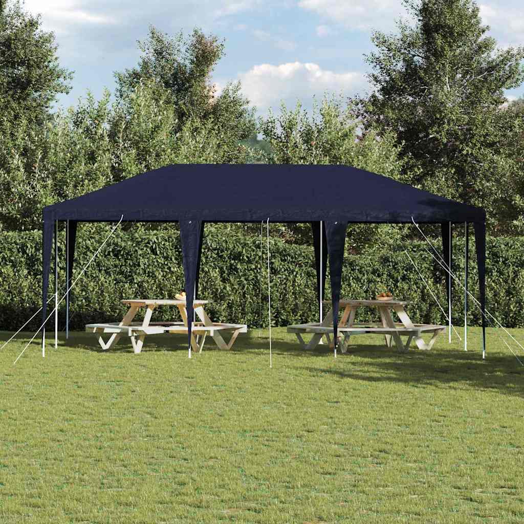 Tenda Party Blu 600 x 400 x 266 cm Polietilene e Acciaio | homemem39