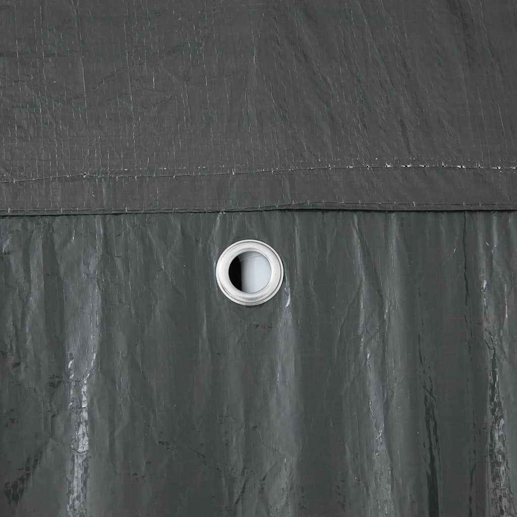 Tenda Party Antracite 600 x 400 x 266 cm Polietilene e Acciaio | homemem39