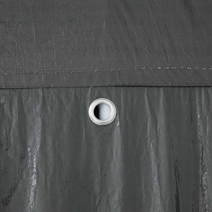Tenda Party Antracite 600 x 400 x 266 cm Polietilene e Acciaio | homemem39