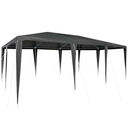 Tenda Party Antracite 600 x 400 x 266 cm Polietilene e Acciaio | homemem39