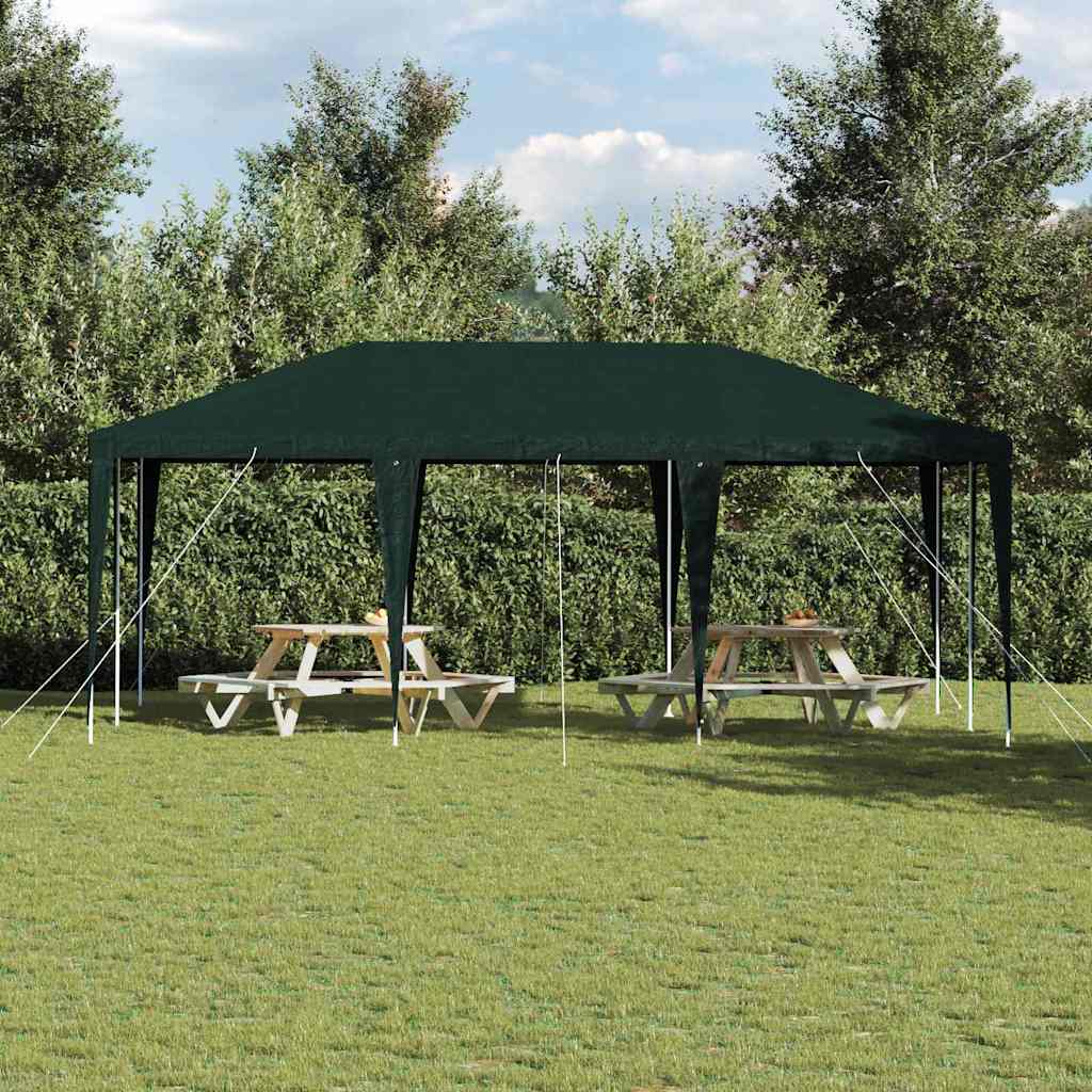 Tenda Party Verde 600 x 400 x 266 cm Polietilene e Acciaio | homemem39