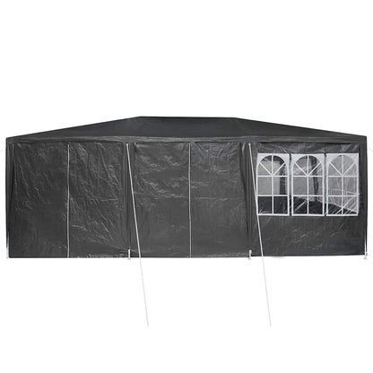 Tenda Party Antracite 600 x 400 x 266 cm Polietilene | homemem39