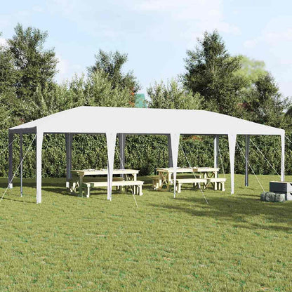Tenda Party Bianco 800 x 400 x 266 cm Polietilene e Acciaio | homemem39