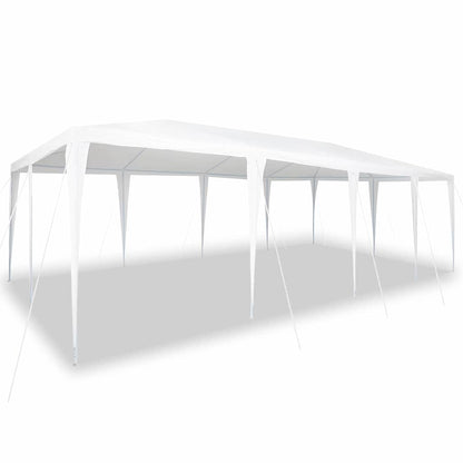 Tenda Party Bianco 800 x 400 x 266 cm Polietilene e Acciaio | homemem39