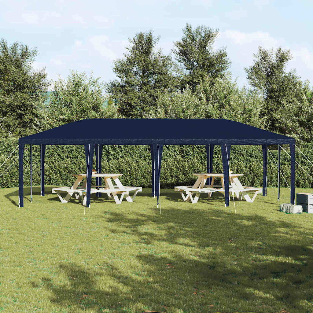Tenda Party Blu 800 x 400 x 266 cm Polietilene e Acciaio | homemem39